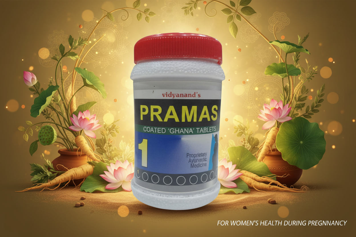 Pramas Tablet Ayurvedic Banner